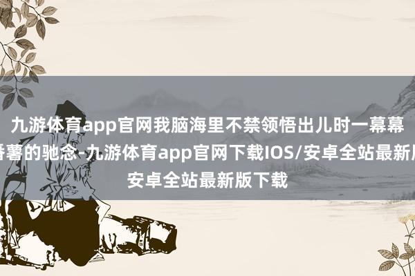 九游体育app官网我脑海里不禁领悟出儿时一幕幕对于番薯的驰念-九游体育app官网下载IOS/安卓全站最新版下载