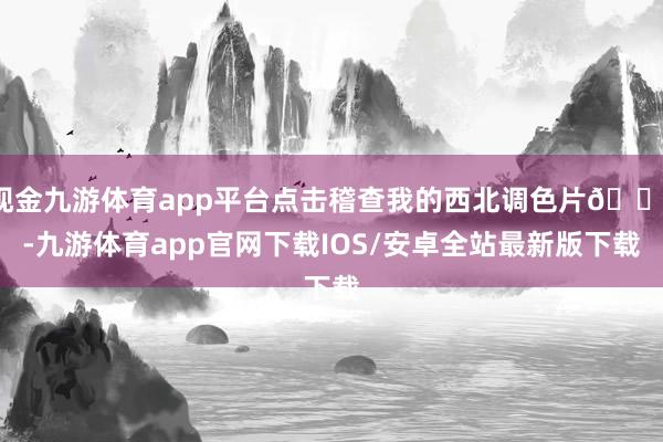现金九游体育app平台点击稽查我的西北调色片🎨-九游体育app官网下载IOS/安卓全站最新版下载