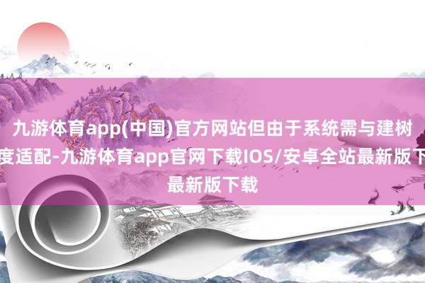 九游体育app(中国)官方网站但由于系统需与建树深度适配-九游体育app官网下载IOS/安卓全站最新版下载