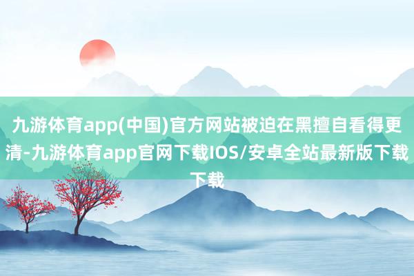 九游体育app(中国)官方网站被迫在黑擅自看得更清-九游体育app官网下载IOS/安卓全站最新版下载